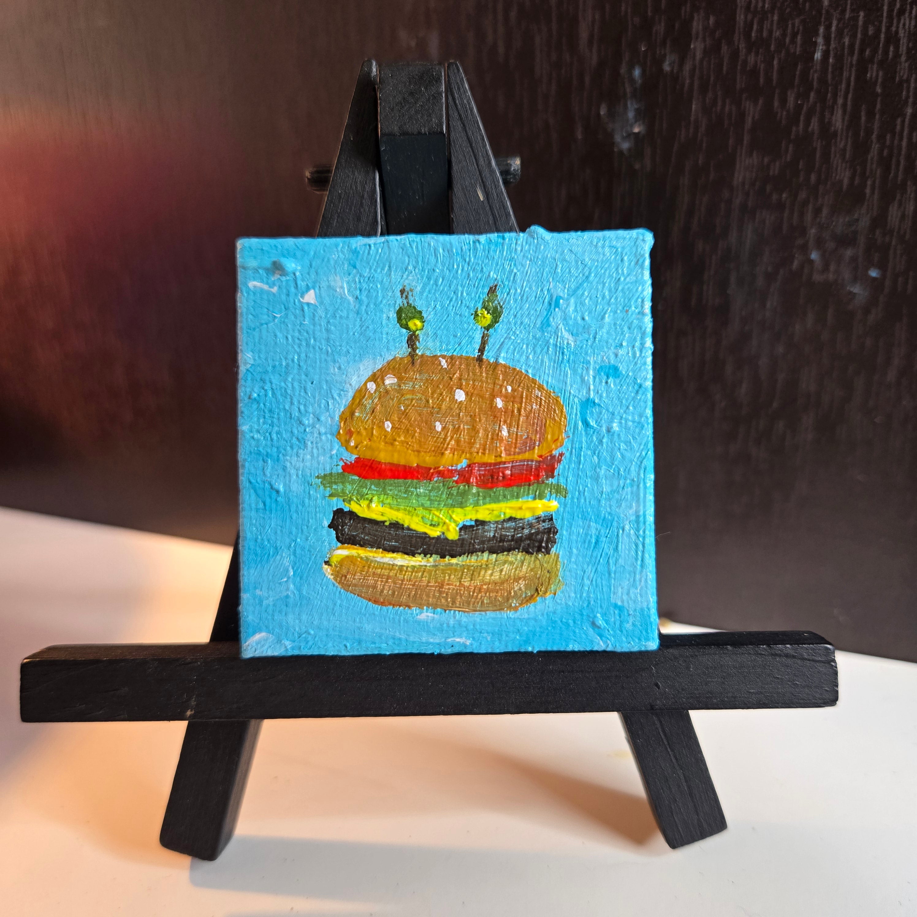 Burger Mimic Blue Small