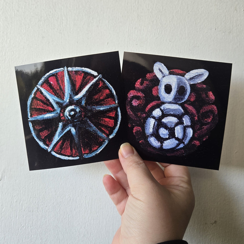 Wayward Compass, 4 x 4 Inch Print