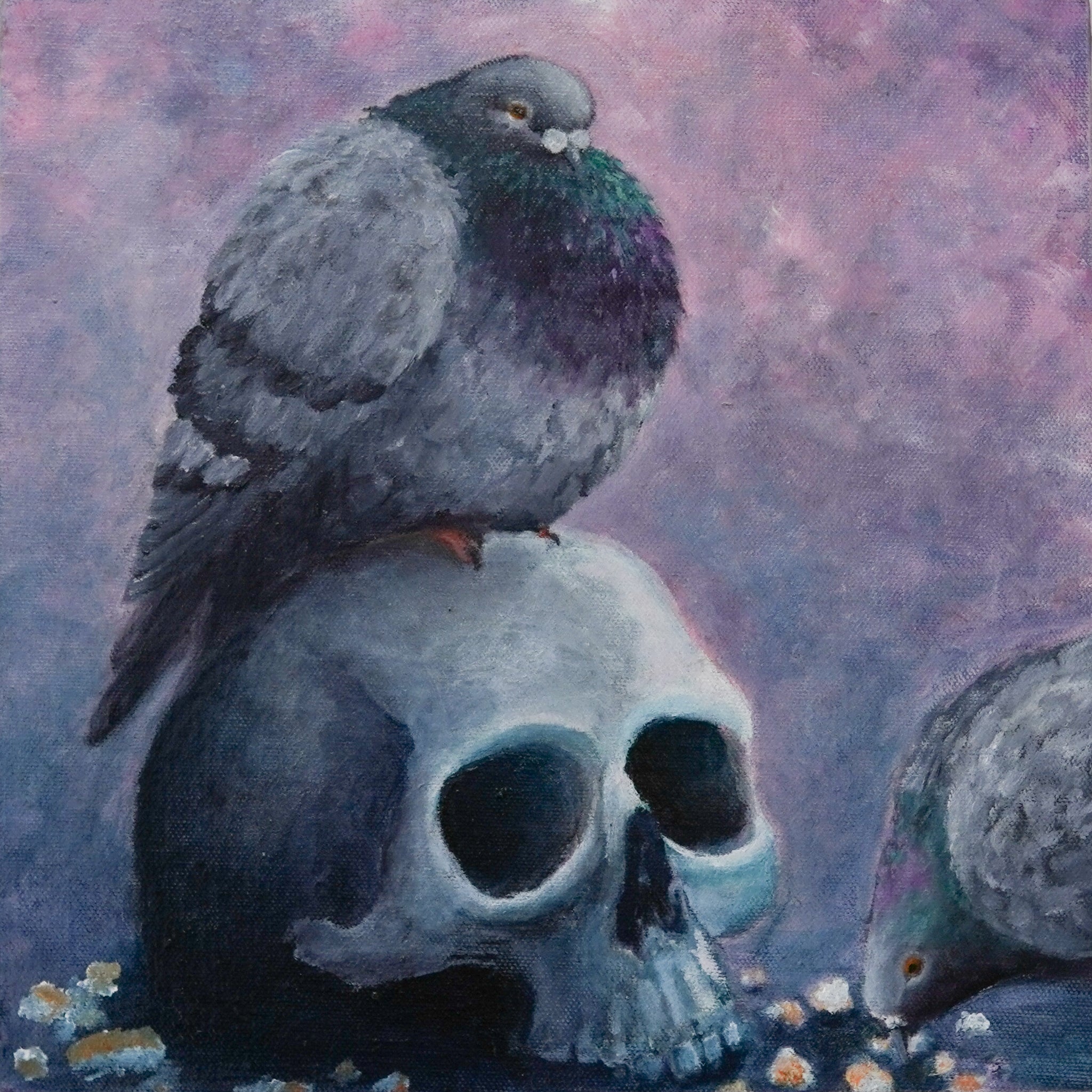 Crumbs, 12x12 Inch Original