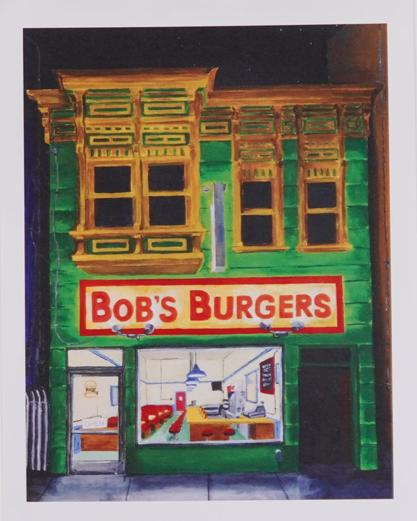 Bob's Burgers Fanart 8.5 x 11 Inch Print