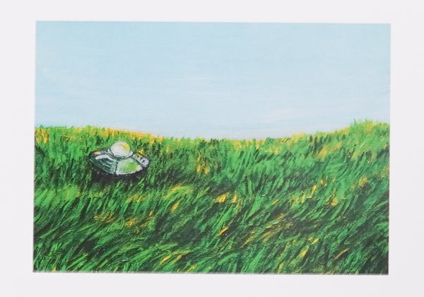 UFO Fields, 5 x 7 Inch Print